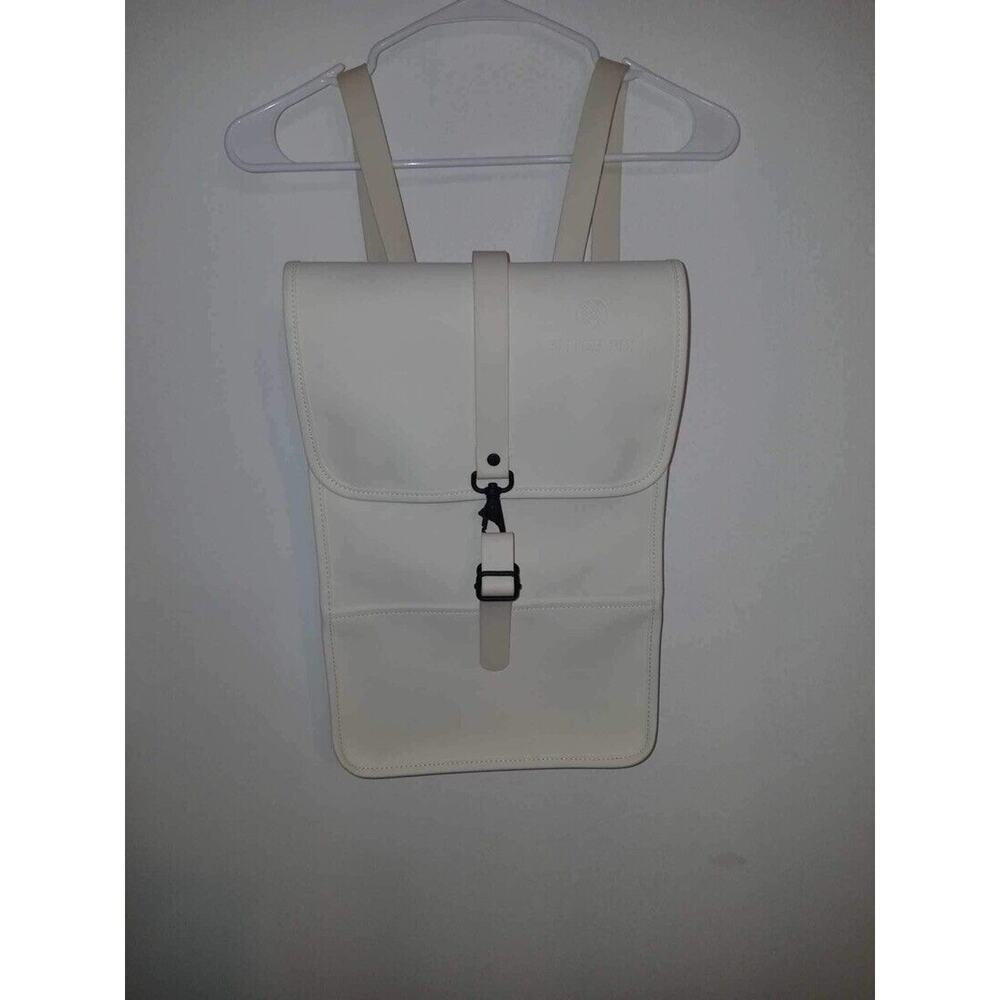 RAINS Backpack Mini "Stitch Fix- White - Good Condition